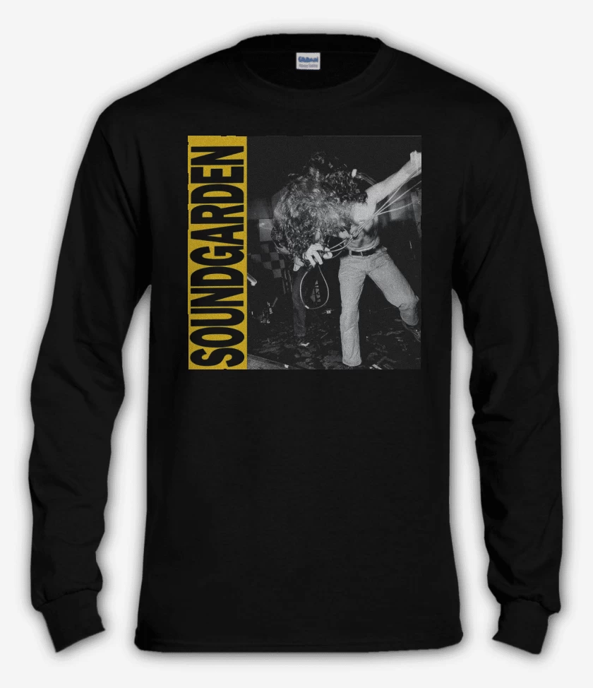 Polera manga larga Negro de Louder