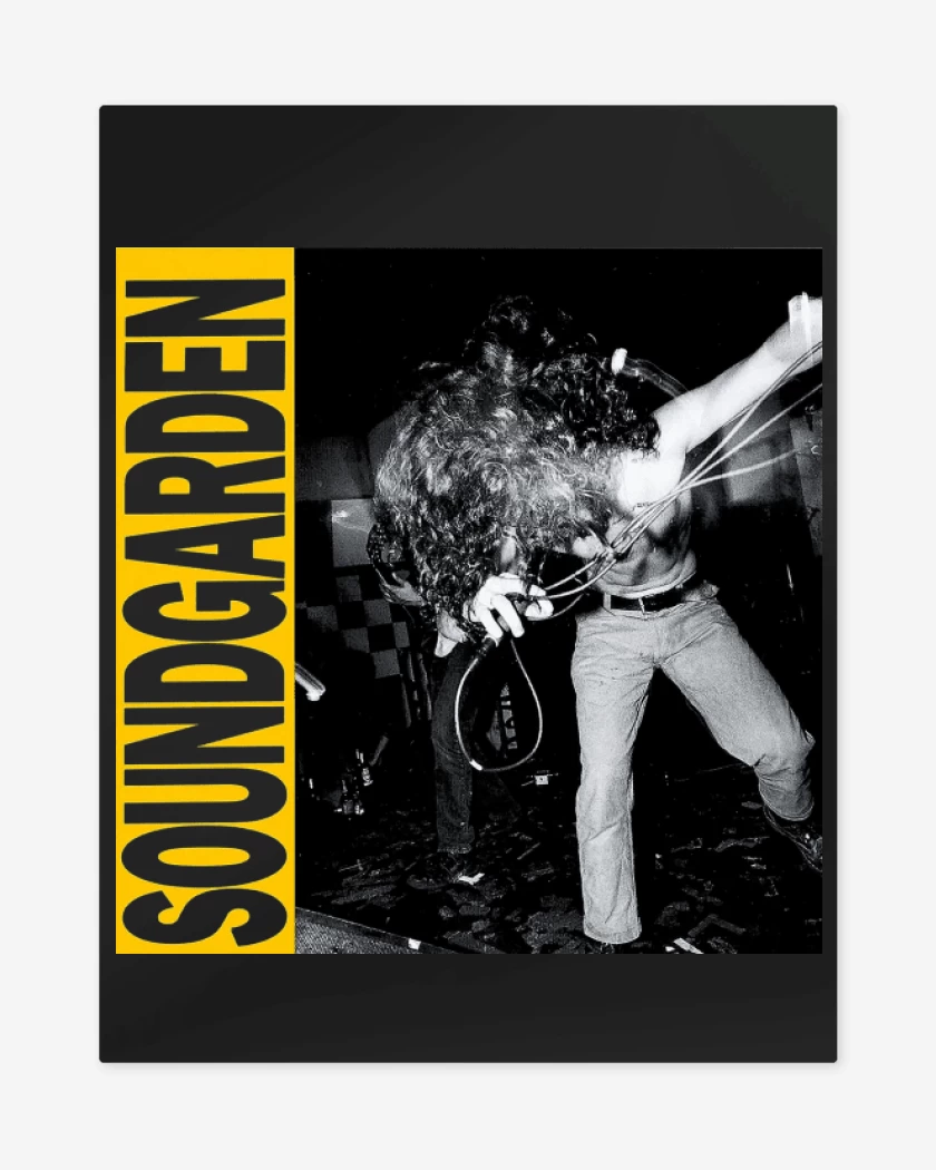Print metalico Negro de Louder