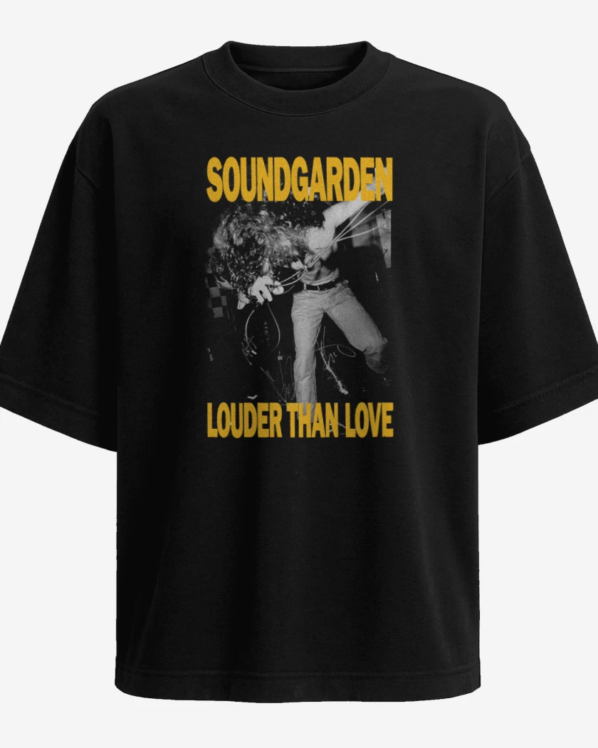 Polera Oversize Louder Than Love