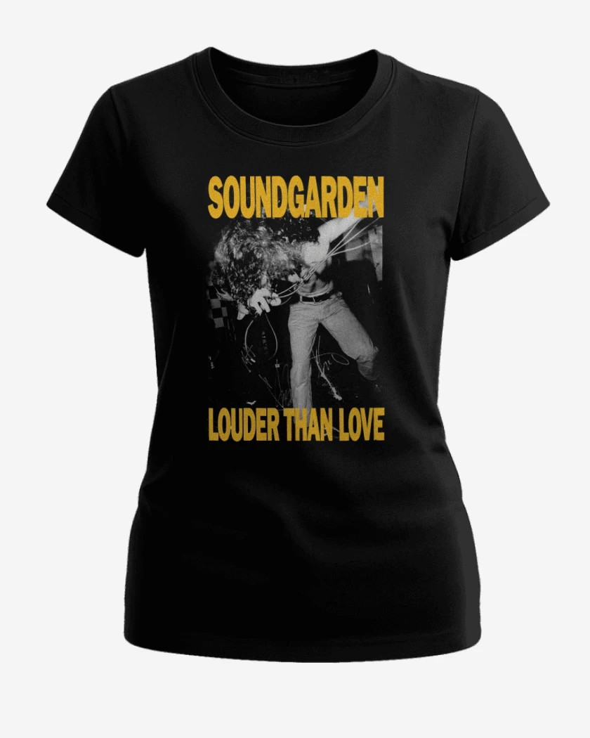 Polera de Mujer Negro de Louder Than Love