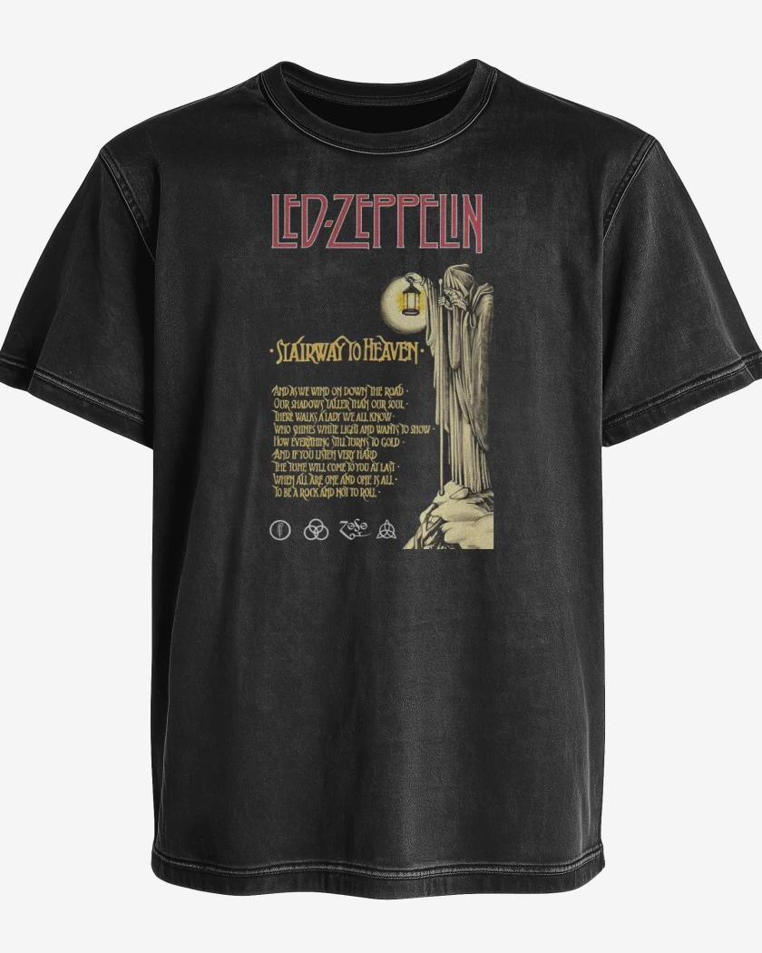 Polera desgastada Stairway to Heaven