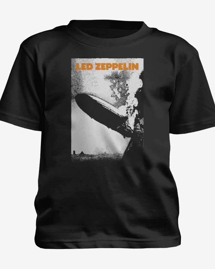Polera de niño Negro de Led Zeppelin I