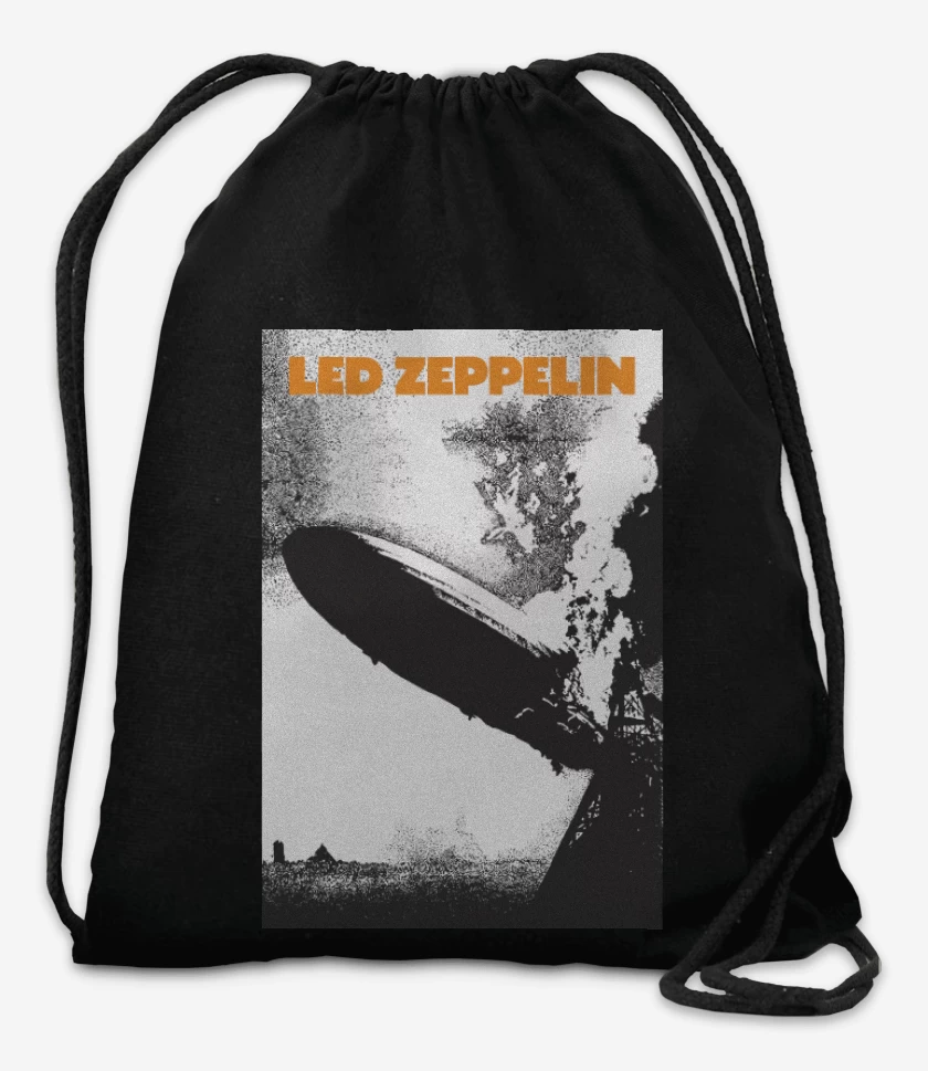 Mochila Negro de Led Zeppelin I