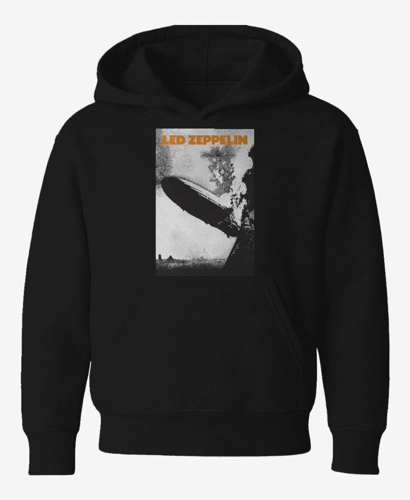 Poleron de niño Negro de Led Zeppelin I
