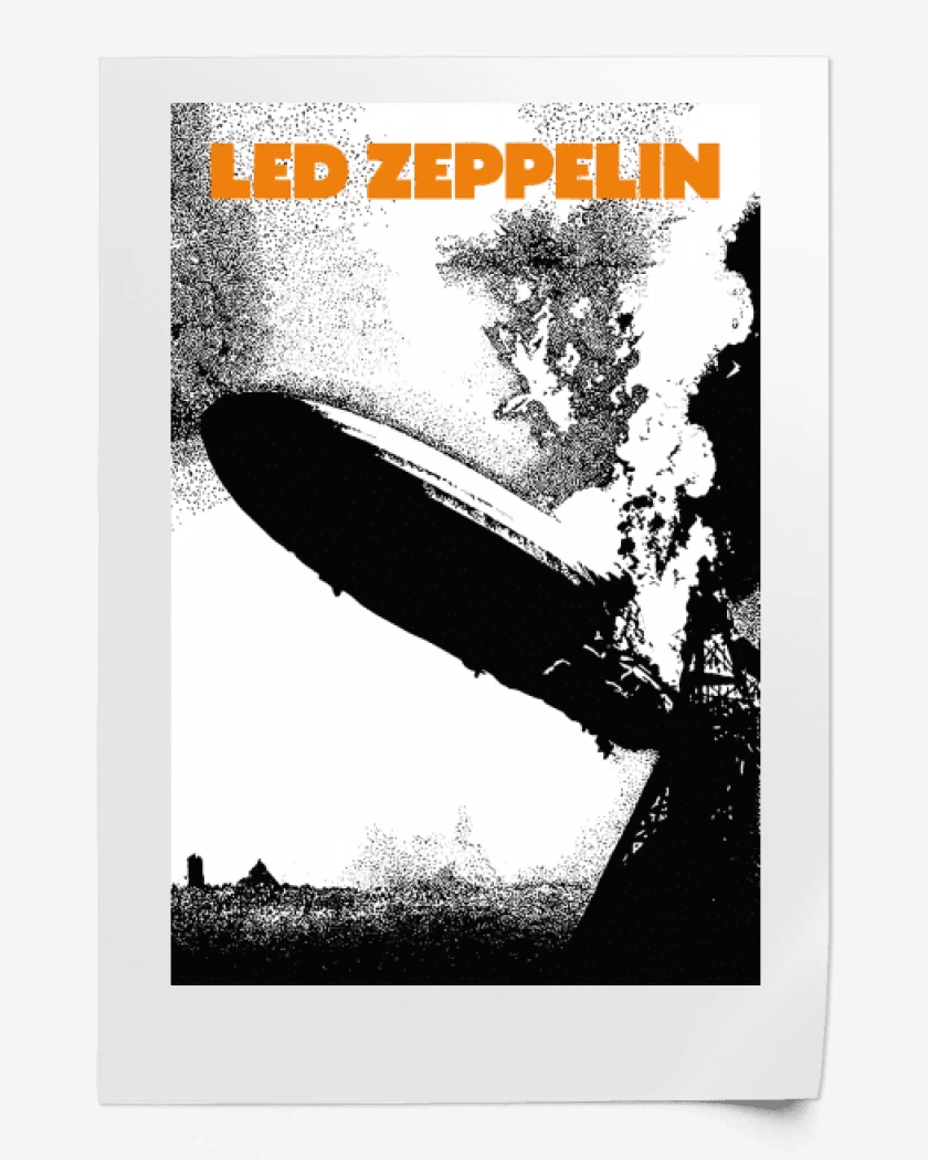 Print Led Zeppelin I