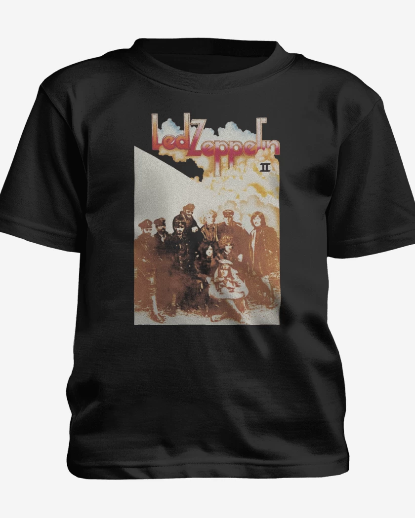 Polera de niño Negro de Led Zeppelin II