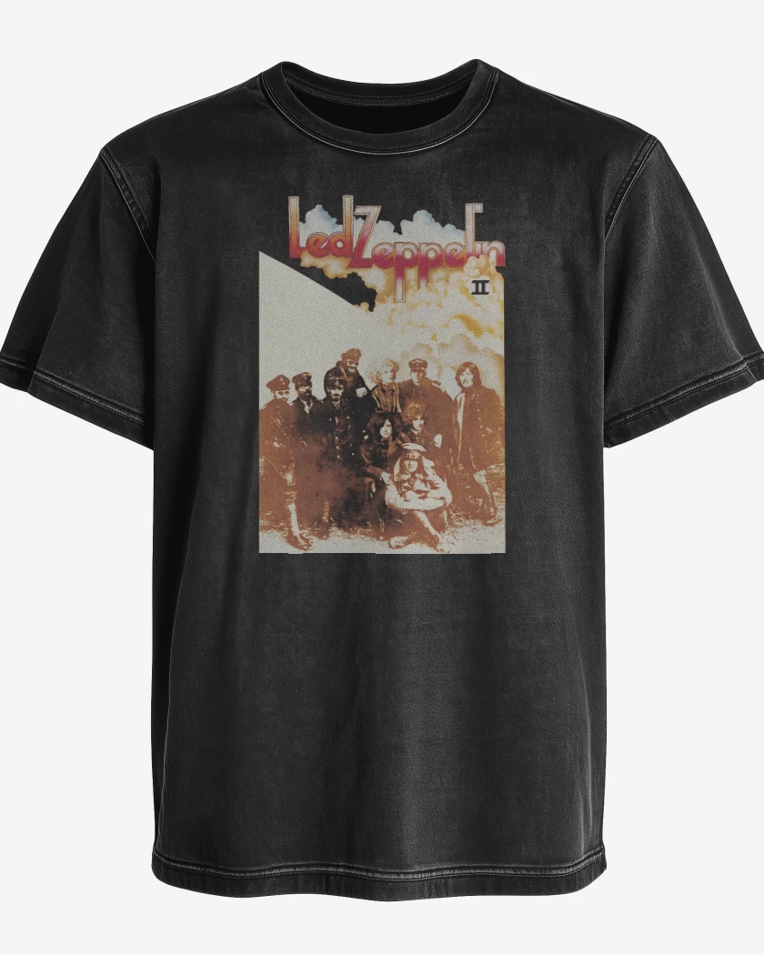 Polera desgastada Led Zeppelin II