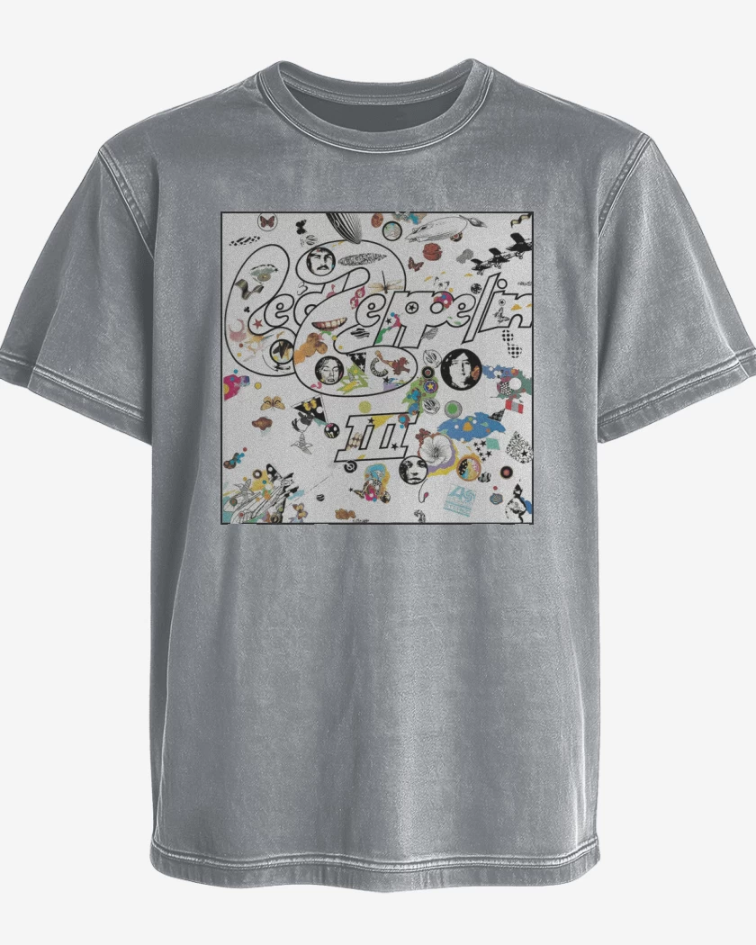Polera desgastada Led Zeppelin III