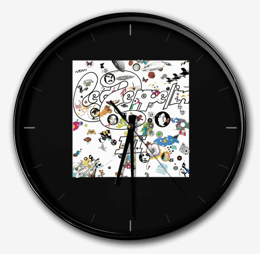 Reloj Negro de Led Zeppelin III