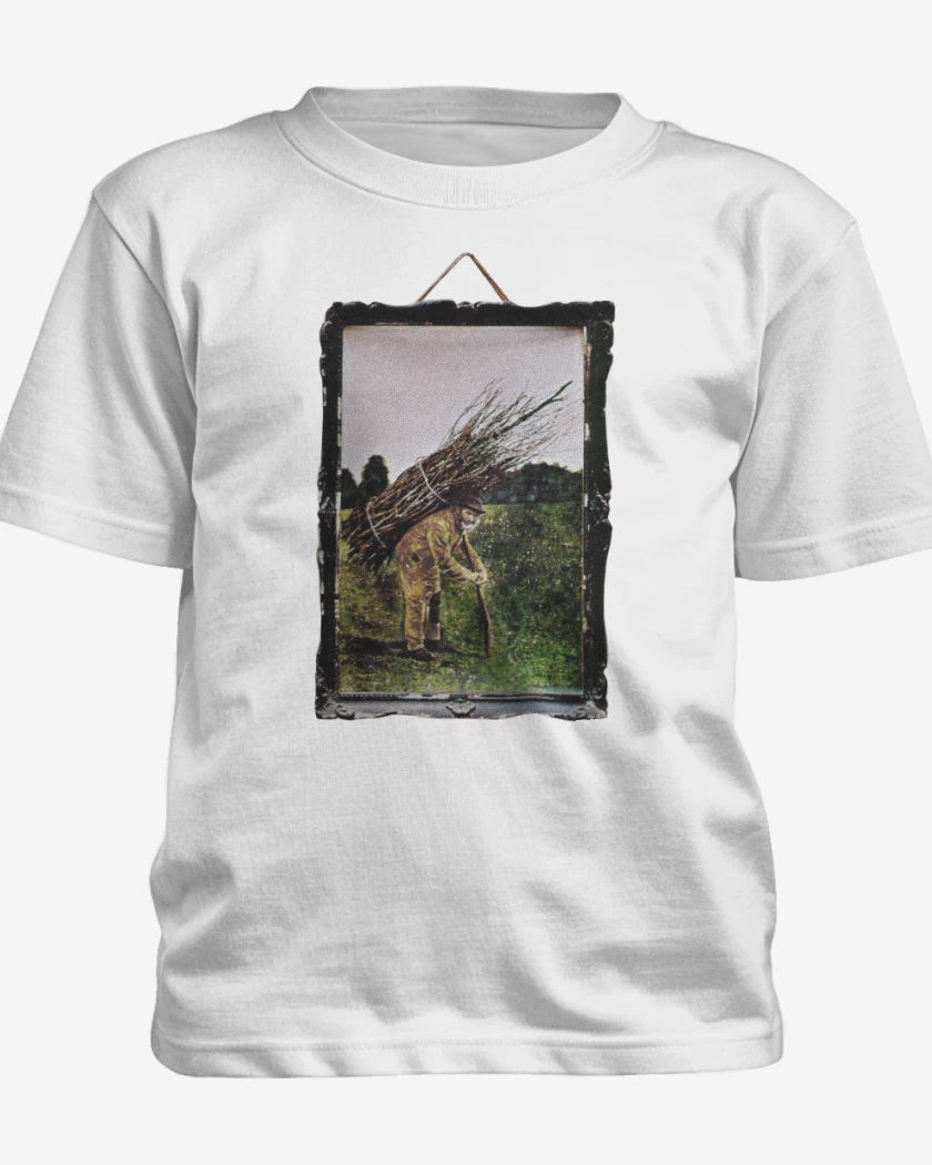 Polera de niño Blanco de Led Zeppelin IV