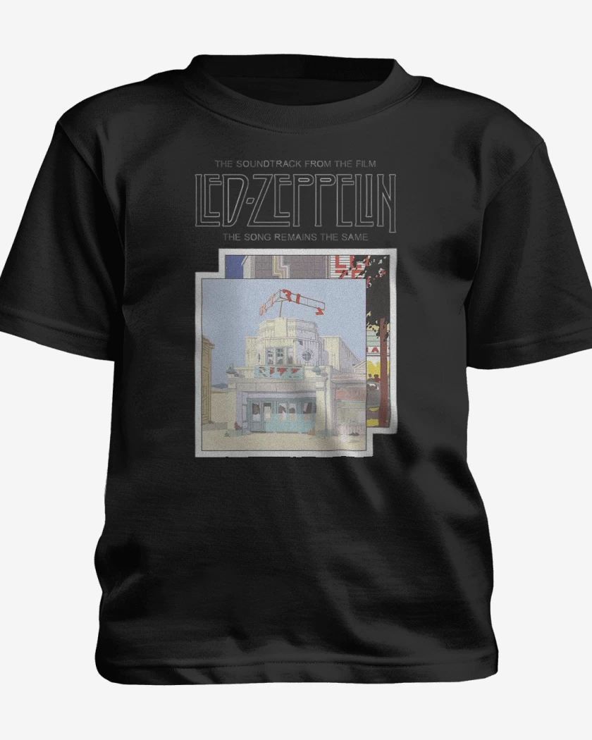 Polera de niño Negro de The Song Remains The Same