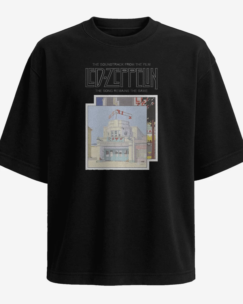 Polera Oversize The Song Remains The Same