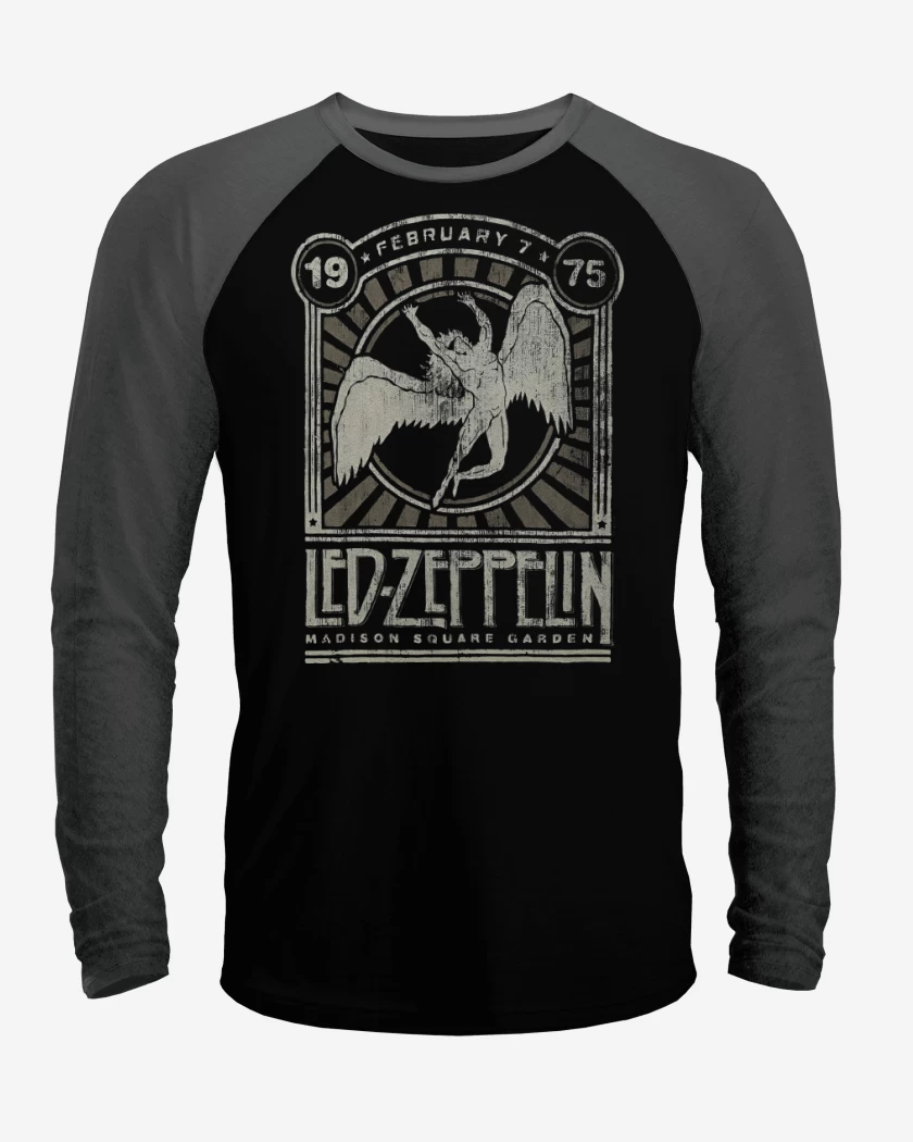 Polera Raglan LZ Madison Square Garden