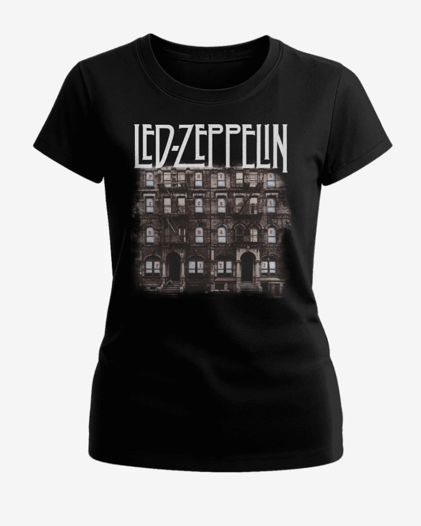 Polera de Mujer Negro de Physical Graffiti