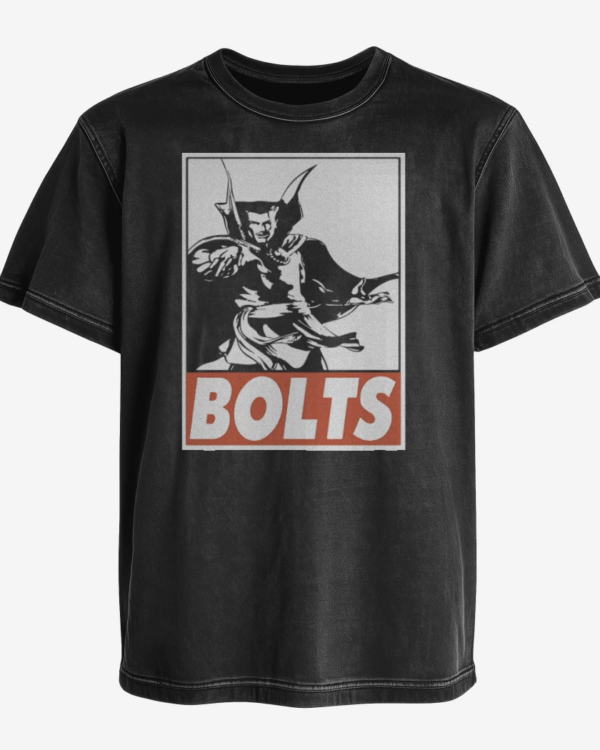 Polera desgastada Negro de Doctor strange 2