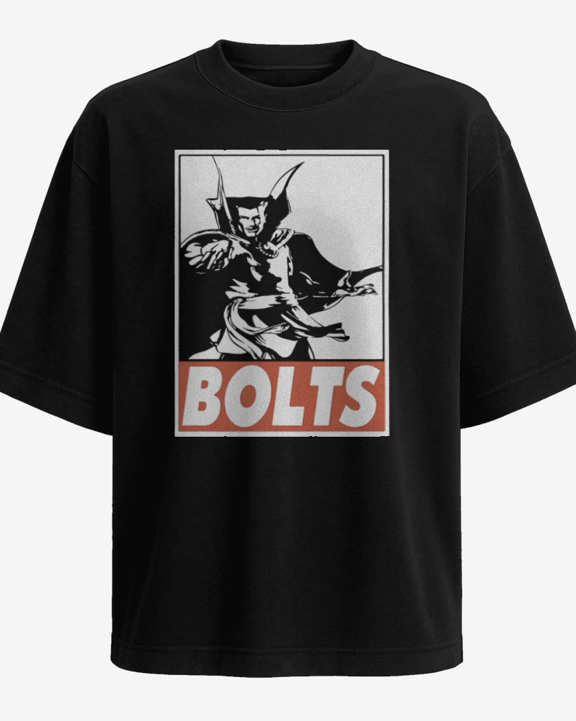 Polera Oversize Negro de Doctor strange 2