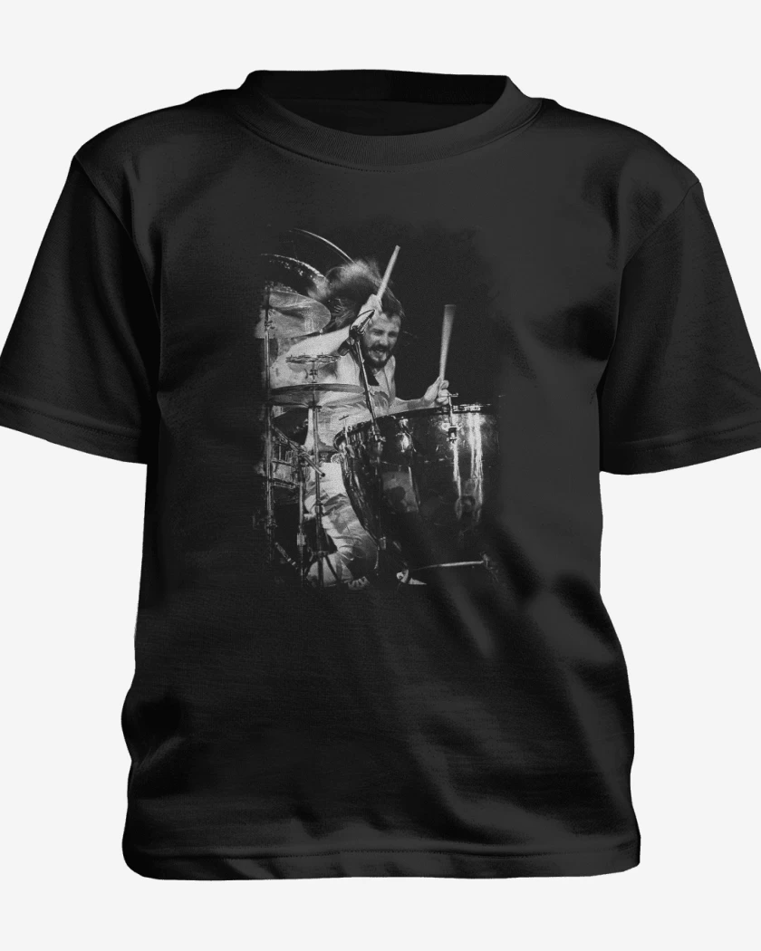 Polera de niño Negro de John Bonham