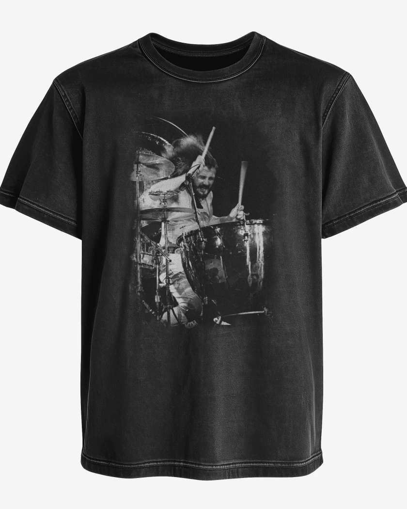 Polera desgastada John Bonham