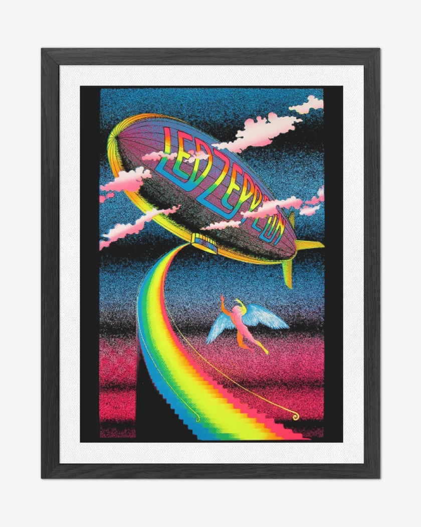 Cuadro decorativo Negro de Magic Zeppelin
