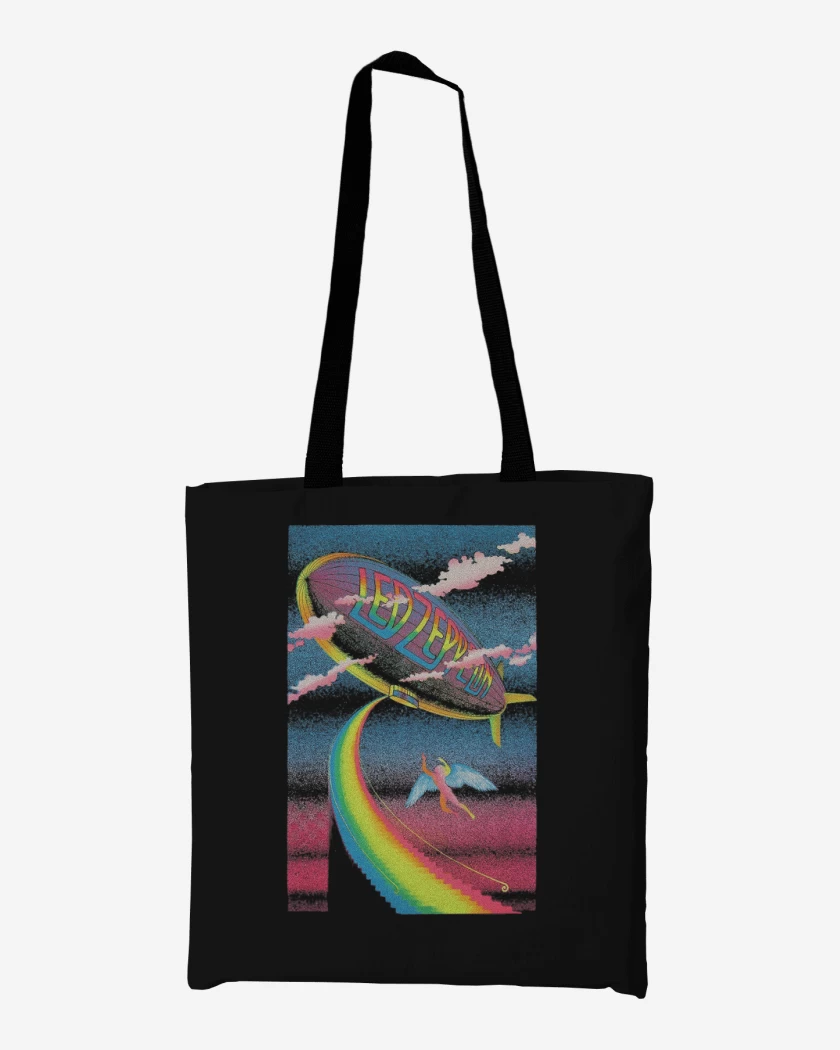 Totebag Negro de Magic Zeppelin