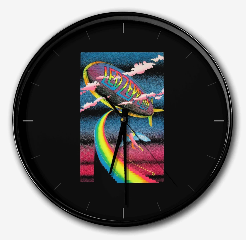 Reloj Negro de Magic Zeppelin