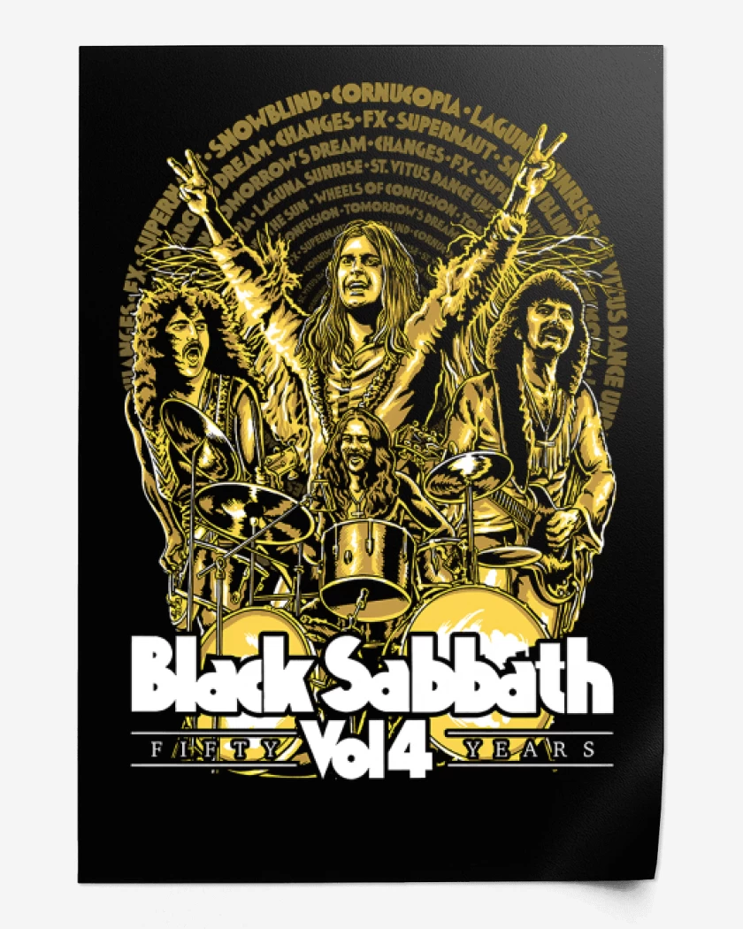 Print Black Sabbath Vol4