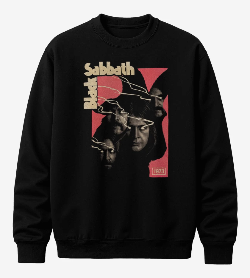 Poleron polo Black Sabbath 73