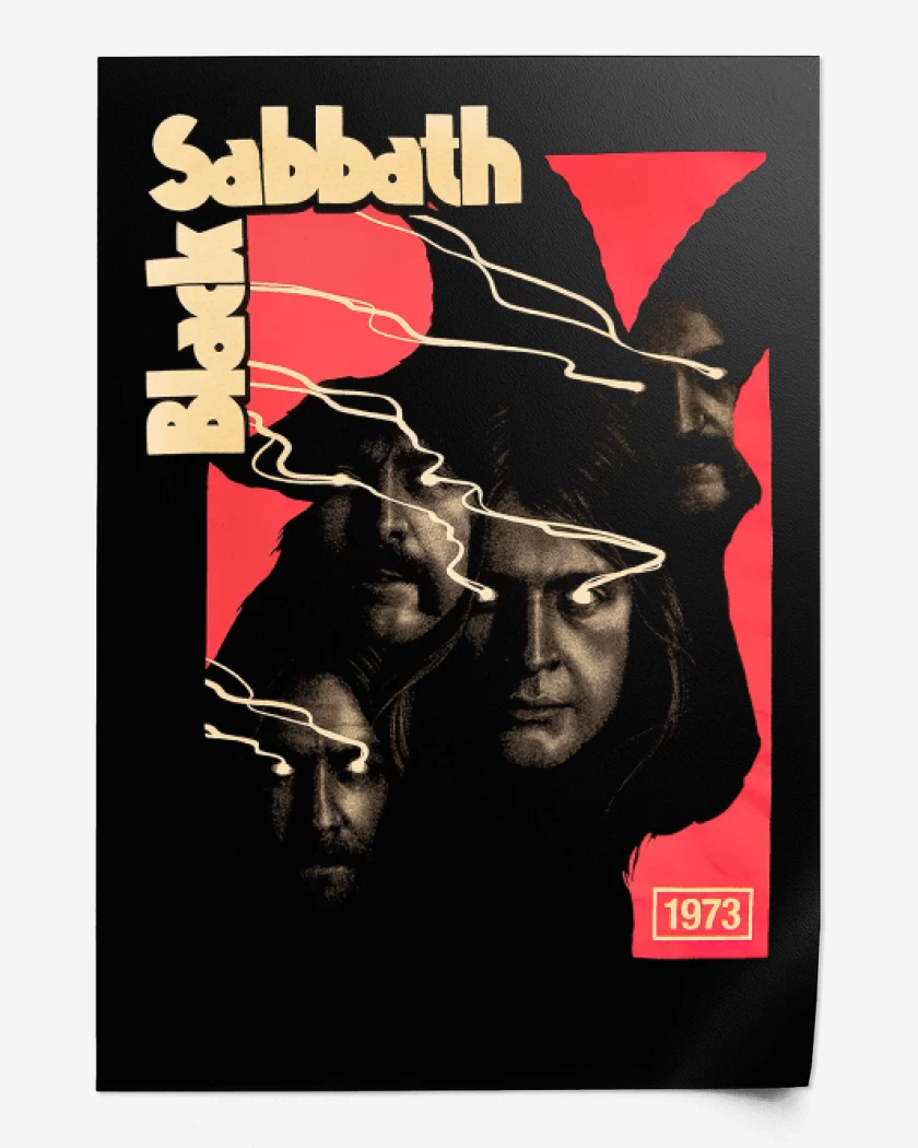 Print Black Sabbath 73