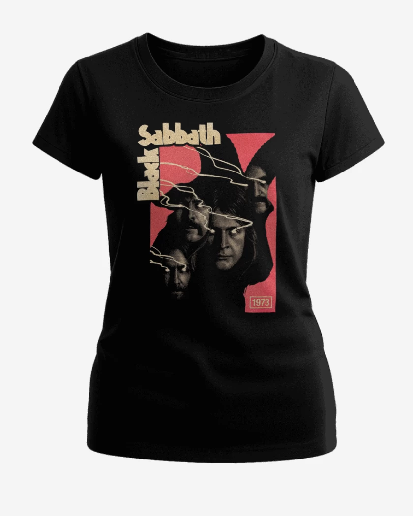 Polera de Mujer Black Sabbath 73