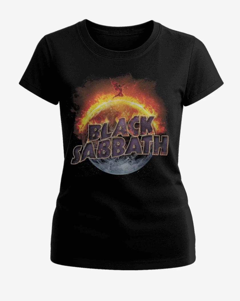 Polera de Mujer Black Sabbath 