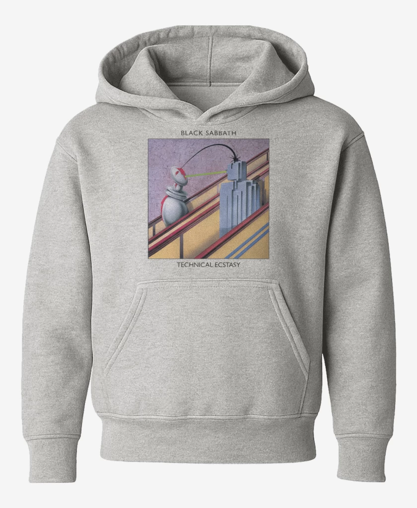 Poleron de niño Gris Melange de Technical Ecstasy