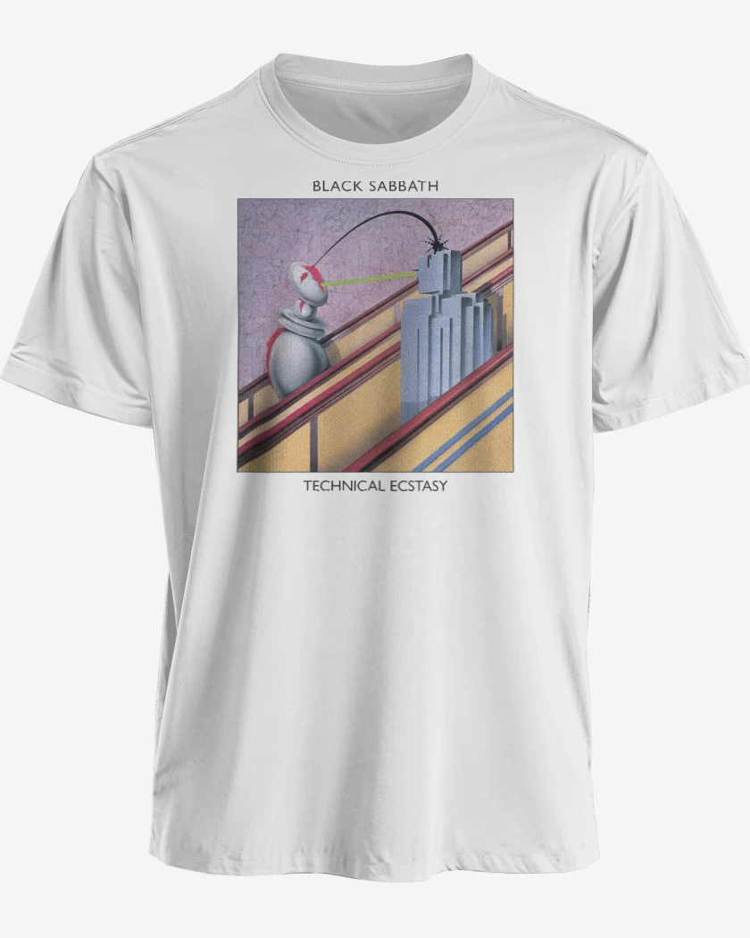 Polera premium Blanco de Technical Ecstasy