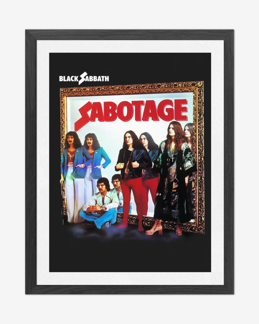 Cuadro decorativo Negro de Sabotage