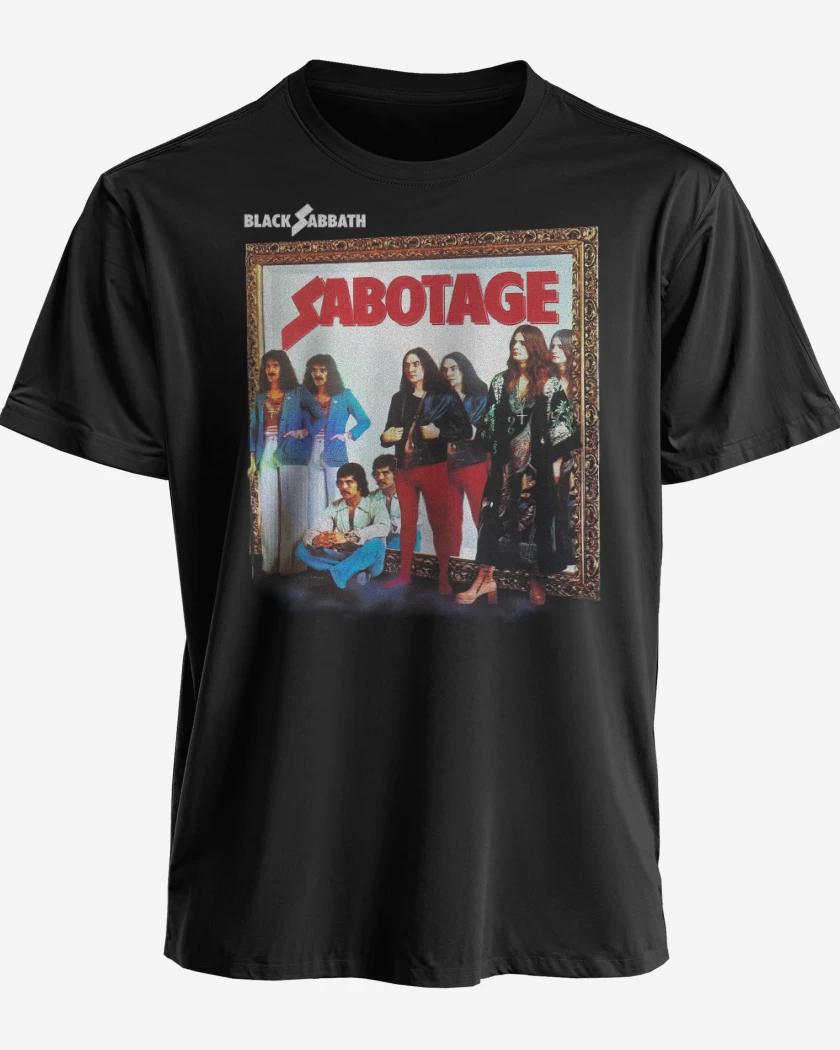 Polera premium Negro de Sabotage