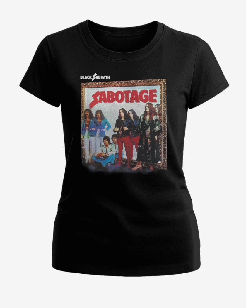 Polera de Mujer Negro de Sabotage