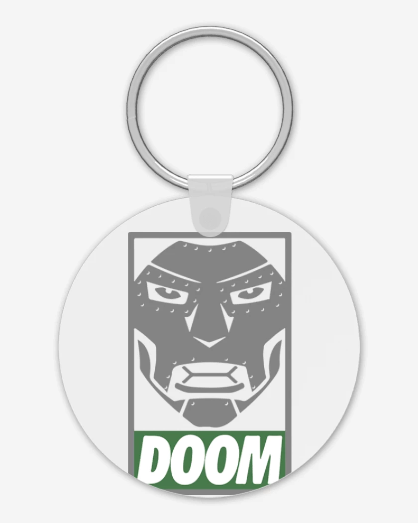 Llavero Blanco de Doom 2