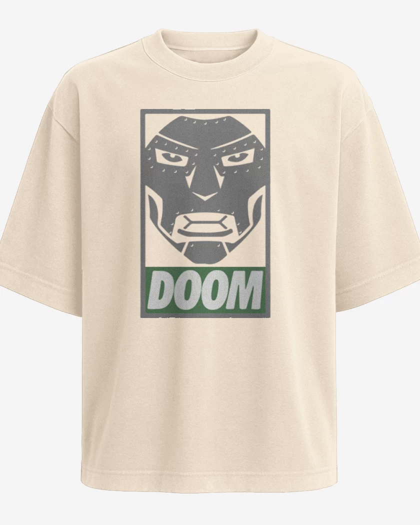 Polera Oversize Beige de Doom 2