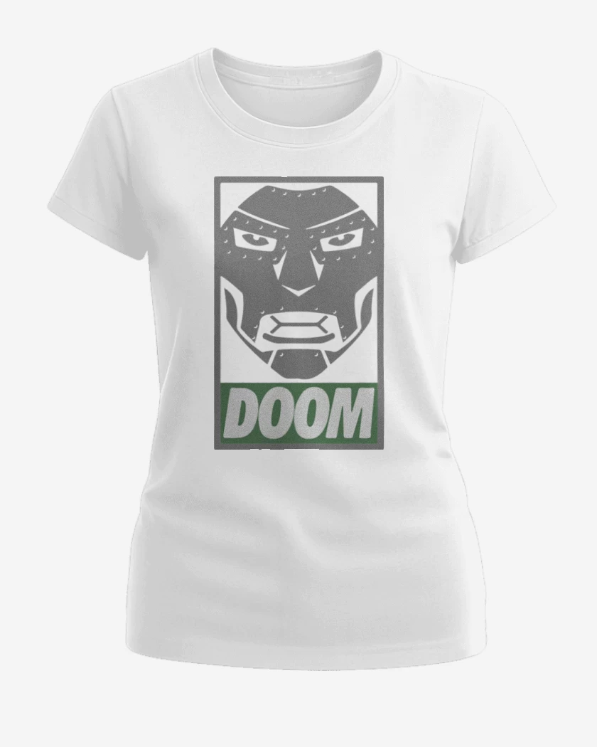 Polera de Mujer Blanco de Doom 2