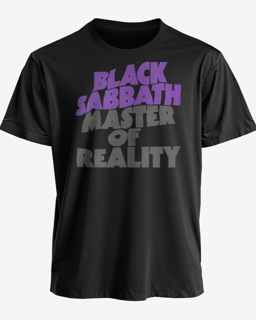 Polera premium Negro de Master of Reality