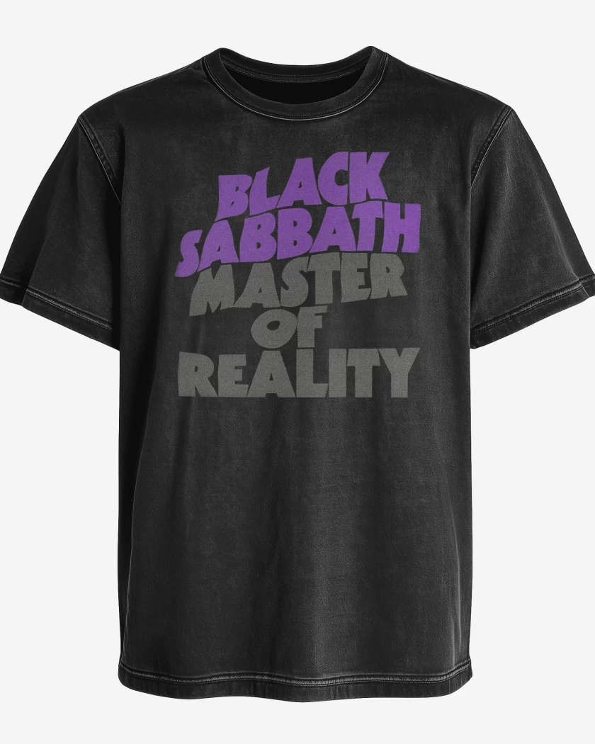 Polera desgastada Master of Reality
