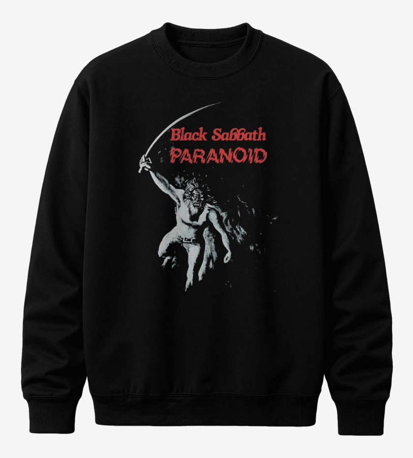 Poleron polo Black Sabbath Paranoid