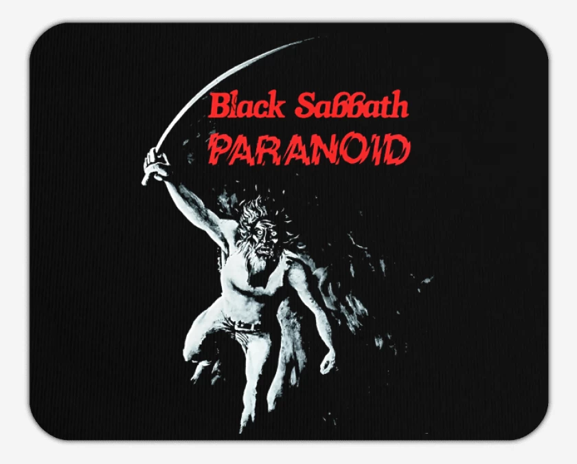 Mousepad Black Sabbath Paranoid