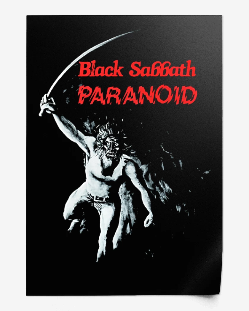 Print Black Sabbath Paranoid