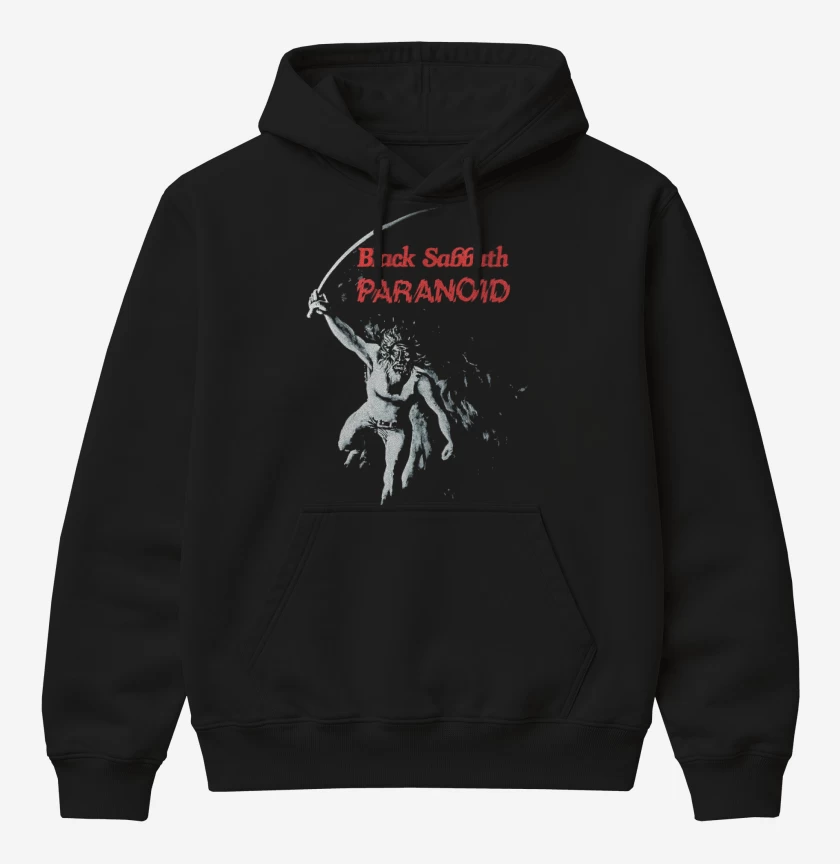 Poleron Canguro básico Black Sabbath Paranoid