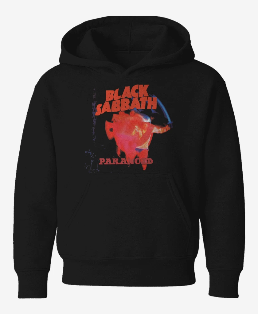 Poleron de niño Negro de BS Paranoid 