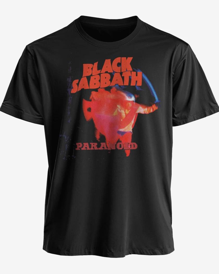 Polera premium Negro de BS Paranoid 