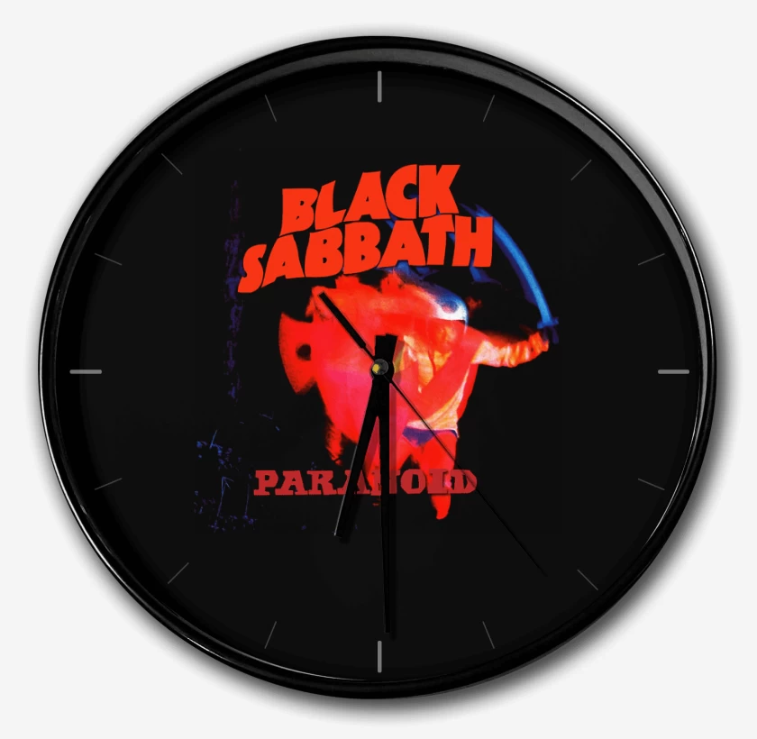 Reloj Negro de BS Paranoid 