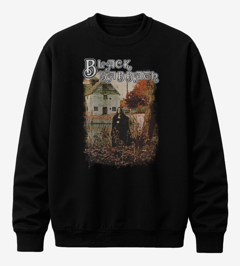 Poleron polo Negro de Black Sabbath ST