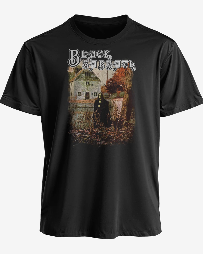 Polera premium Negro de Black Sabbath ST