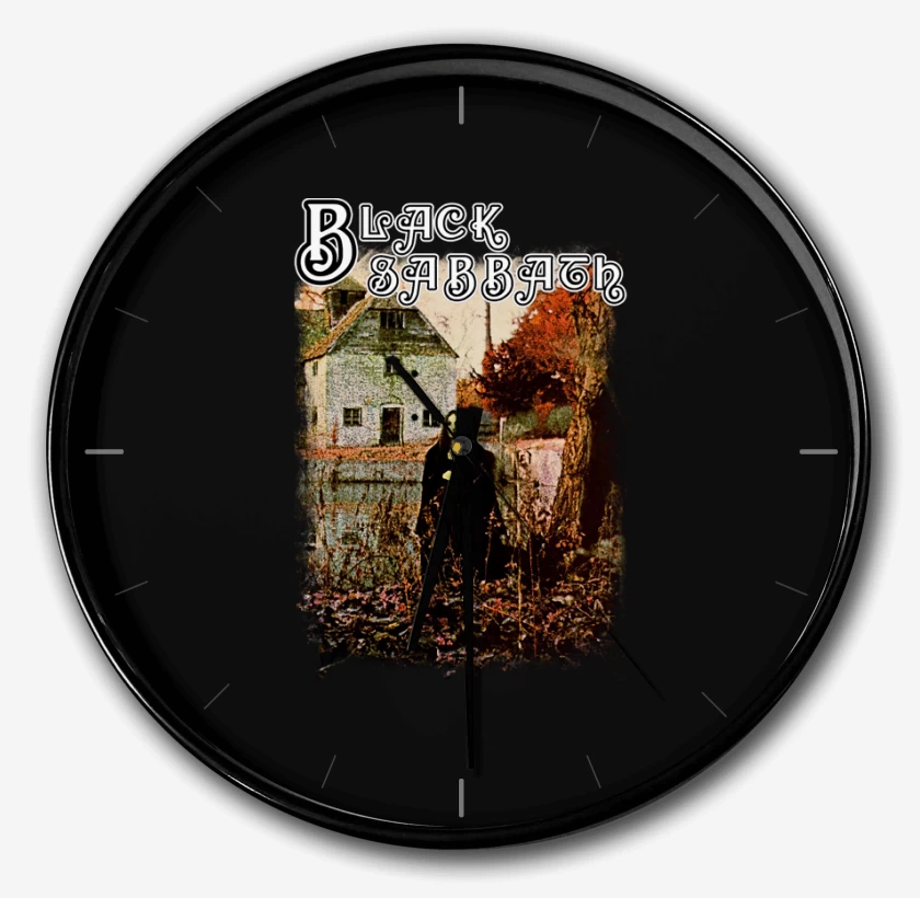 Reloj Negro de Black Sabbath ST